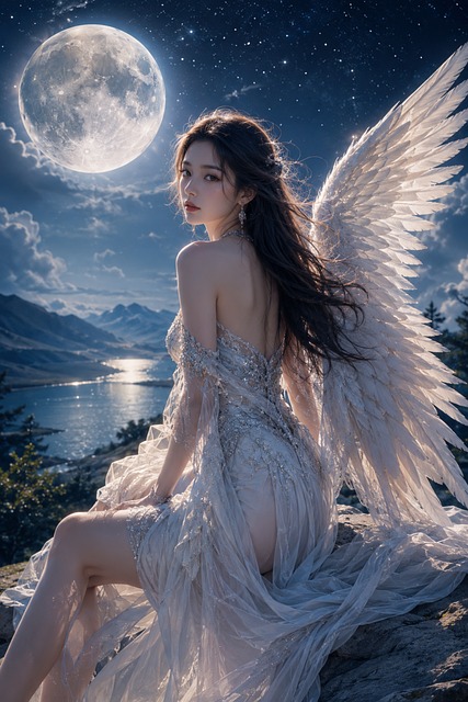 Free Woman Angel illustration and picture