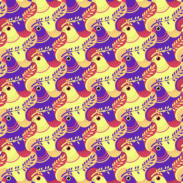 Free abstract cubist pattern illustration