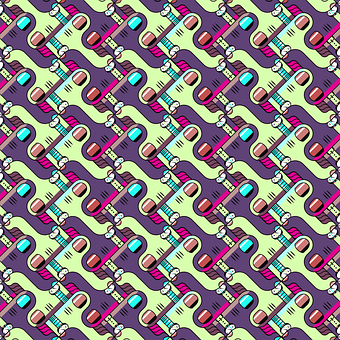 Abstrakt, Geometriske Mønstre