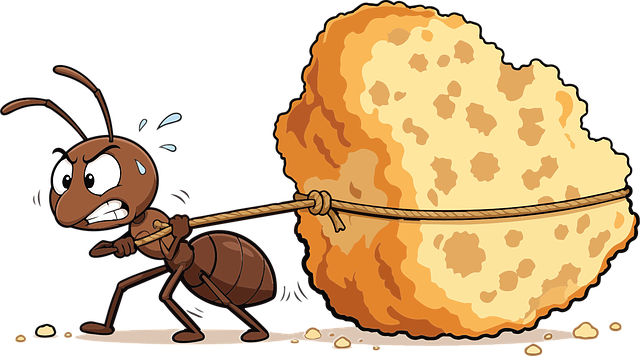 Free ant cartoon humor vector