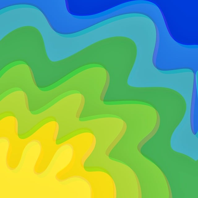 Free abstract color light illustration