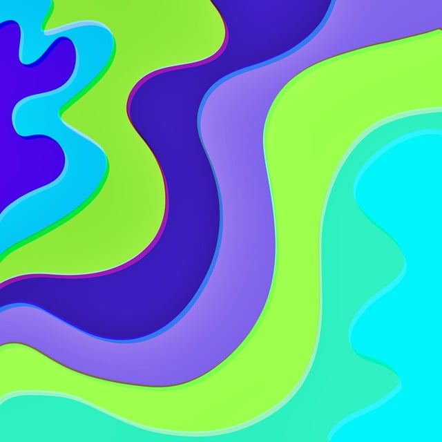 Free abstraction colorful blue illustration