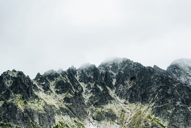 Berge, Natur, Nebel, Gipfel, Wolken