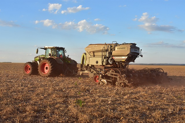 Tractor, Agricultură, Câmp, Câmp De Soia