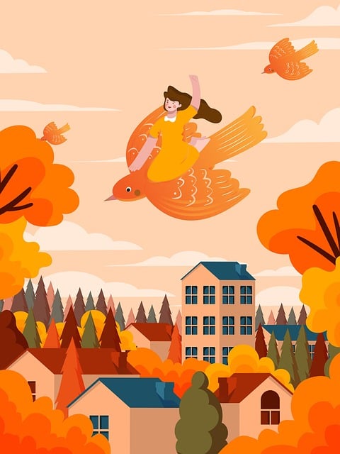 Free Fantasy Autumn illustration and picture