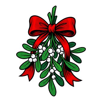 Free Christmas Mistletoe illustration and picture