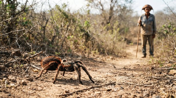 Vogelspinne, Natur, Brasilianisch