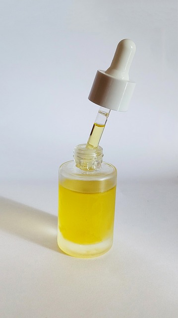 Olje, Pipette, Gul, Flaske, Kosmetikk