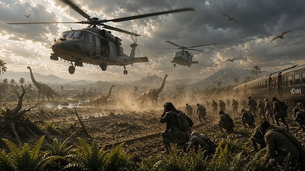 Free Sci-Fi Army illustration and picture