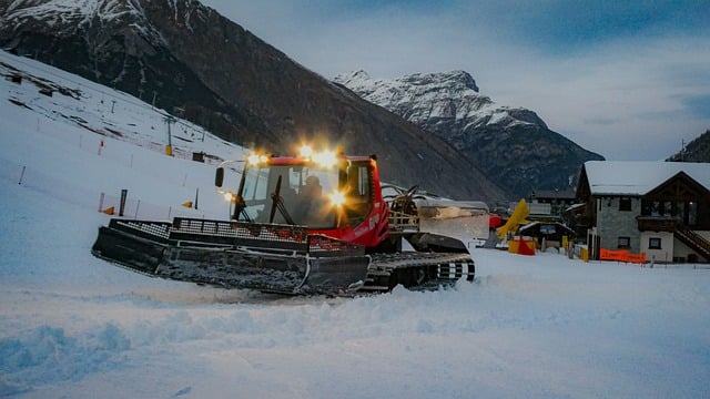 Winterlandschaft, Berglandschaft