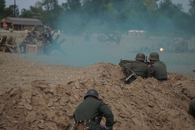 Free Military Reenactment Soldier photo and picture