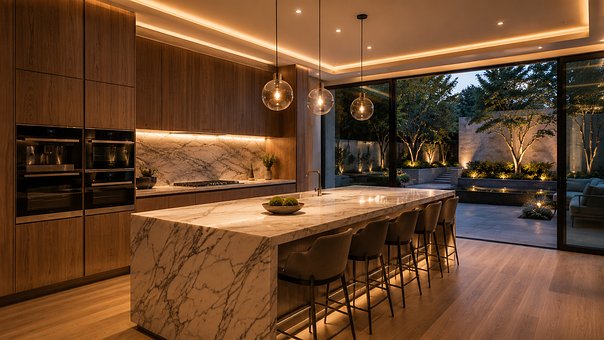 Cocina Moderna, Cocina De Lujo