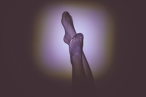 Free Fishnet Stockings Legs photo and picture