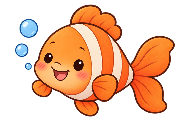 Free fish cute fish nature illustration
