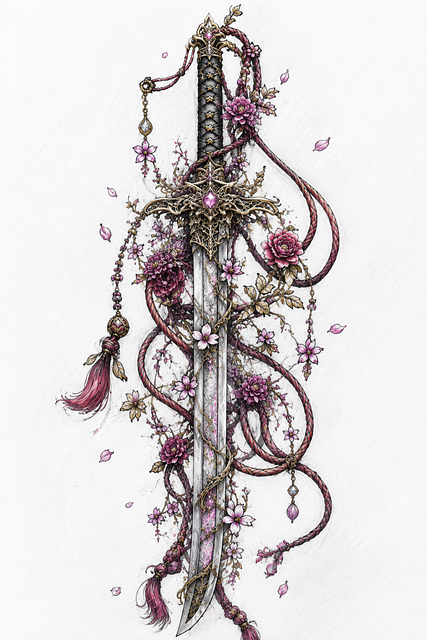Free Fantasy Sword illustration and picture