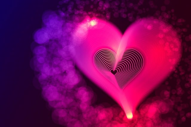 Free heart digital art anatomy illustration