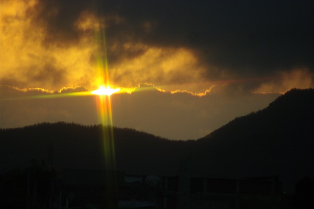 Free Sunrise Clouds photo and picture
