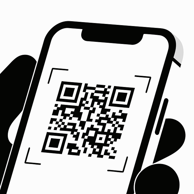 Design, Mobiltelefon, Qr-Kode, Sorthvid