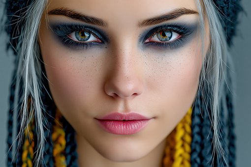 Free Woman Portrait illustration and picture