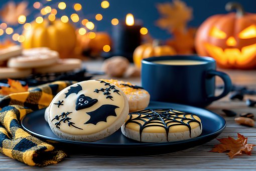 Free Halloween Cookies photo and picture