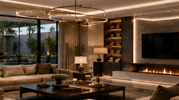 Salón Moderno, Interior De Lujo
