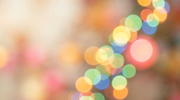 Bokeh, Lichter, Bunt, Unscharf