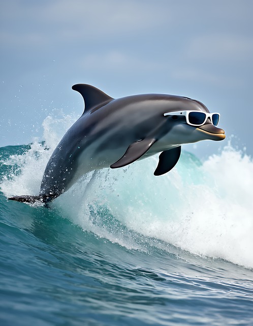 Free Dolphin Ocean illustration and picture