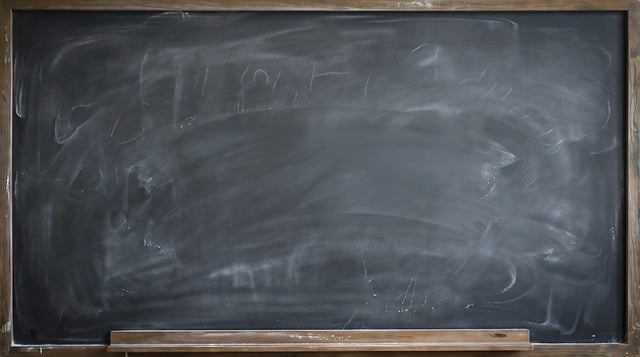 Free blackboard empty school illustration