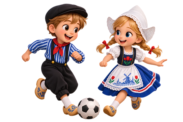 Países Bajos, Niños Jugando, Fútbol