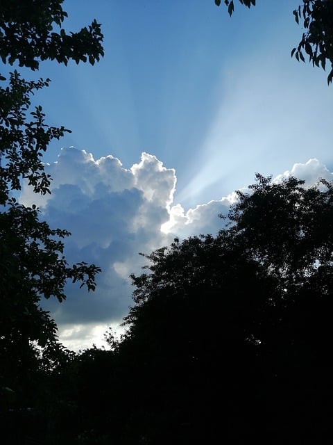 Himmel, Wolken, Natur, Sonnenuntergang
