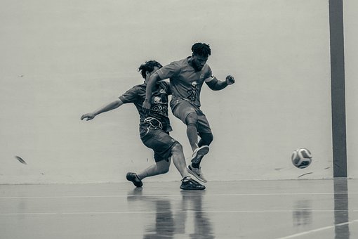 Fußball, Hallenfußball, Spiel, Spieler