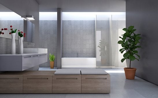 Free Bathroom Modern illustration and picture