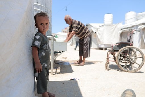 Palæstina, Gaza, Barndom, Fattigdom