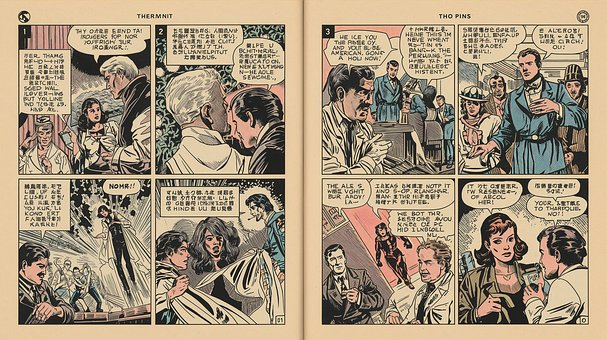 Free Comic Art illustration and picture