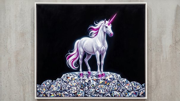 Free Unicorn Pink Horn photo and picture