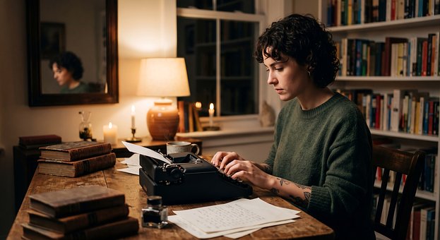 Free Writing Typewriter photo and picture