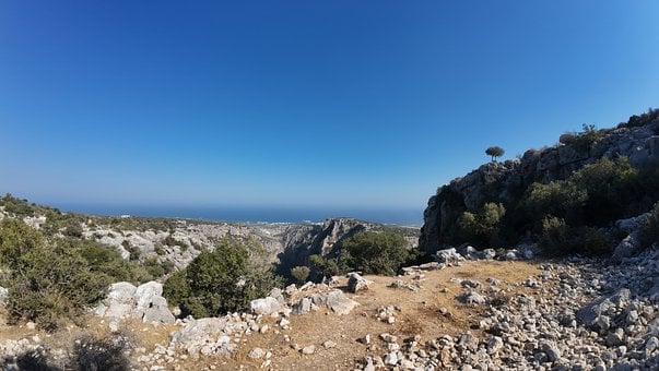 Acantilados, Naturaleza, Mar, Montañas