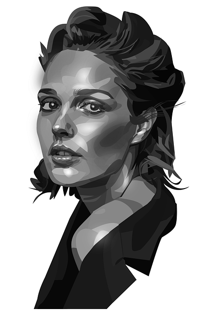 Free Woman Portrait vector and picture