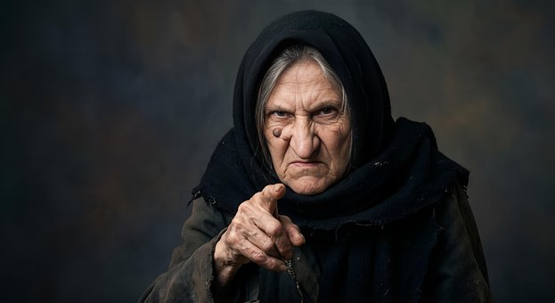 Free Elderly Woman Witch photo and picture