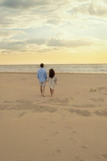 Free Beach Couple photo and picture