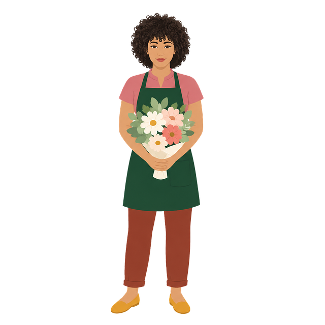 Free florist flower bouquet floral decoration vector