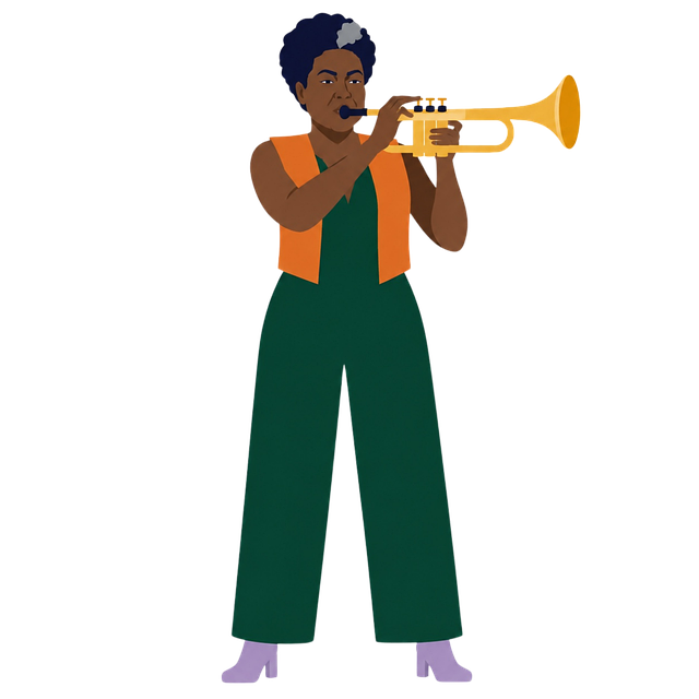 Mujer Músico, Trompetista, Música Jazz