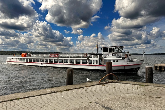 Loď, Hafen, Müritz, Voda, Přeprava