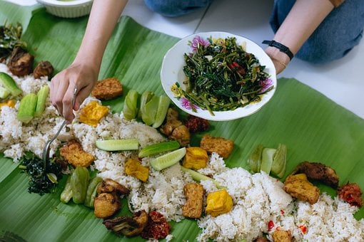 Nasi Liwet, Indonesisches Essen