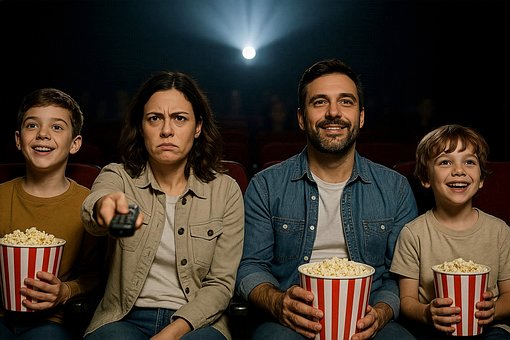 Free Cinema Family illustration and picture