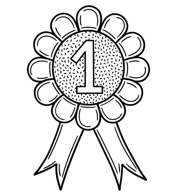Free Blue Ribbon First Place illustration and picture