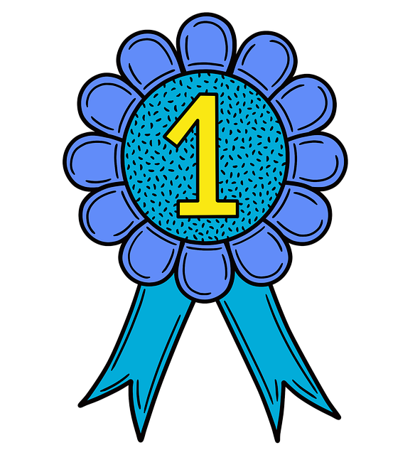 Free Blue Ribbon First Place illustration and picture