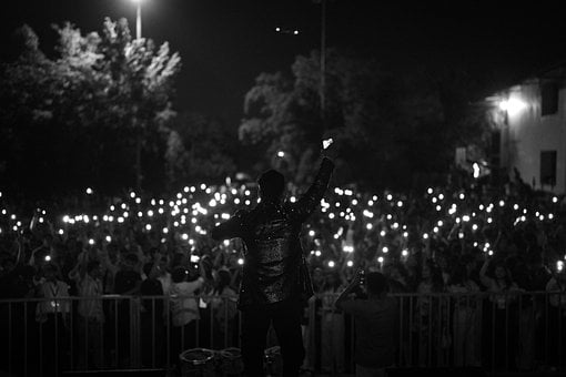 Free Concert Crowd photo and picture