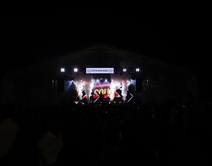 Free Concert Stage photo and picture