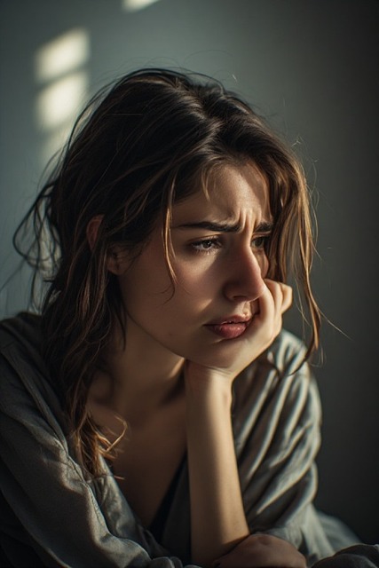 Free Woman Sadness illustration and picture